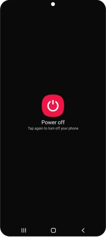 Press Power off. Press Power off.
