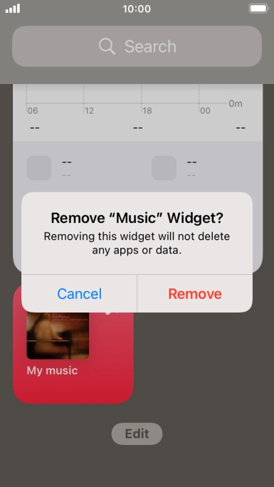 Press Remove.