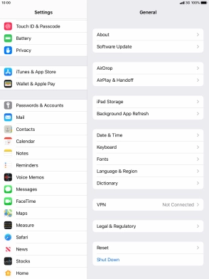 Press Touch ID & Passcode.
