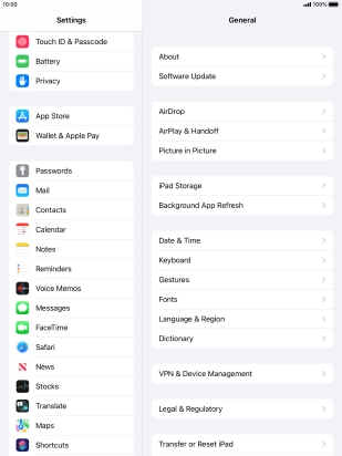 Press Touch ID & Passcode.
