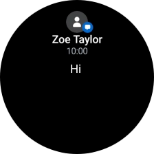 Press the required notification to open it.