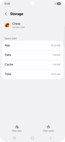 Press Clear cache.