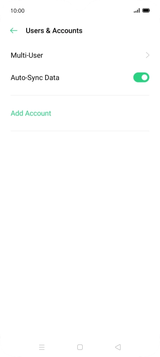 Press Add Account.