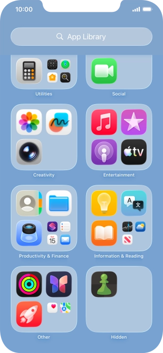 Press and hold the required app. Press and hold the required app.