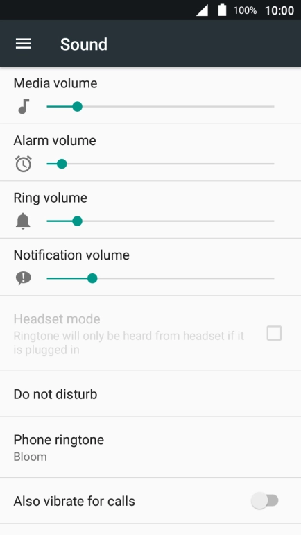 Press Phone ringtone.