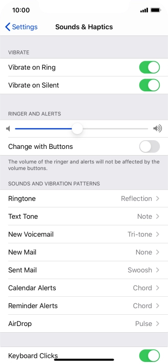 Press Ringtone.