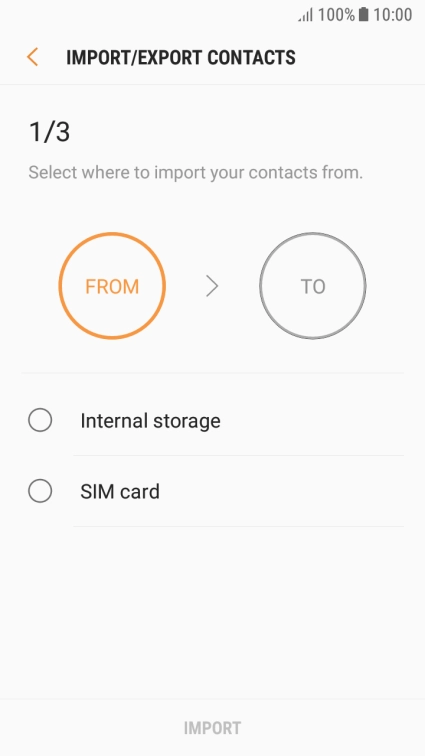 Press SIM card. Press SIM card.