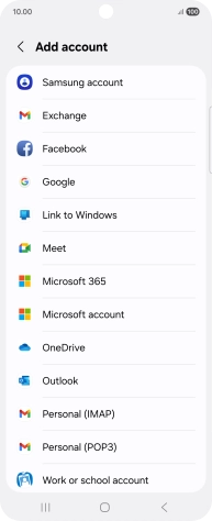 Press Google.