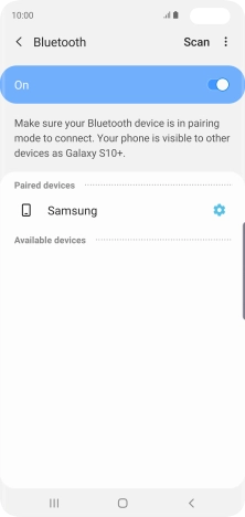 Press the Home key to return to the home screen. Press the Home key to return to the home screen.