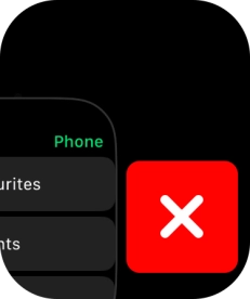 Press the close icon. Press the close icon.