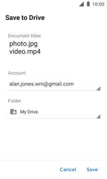 Press the drop down list below 