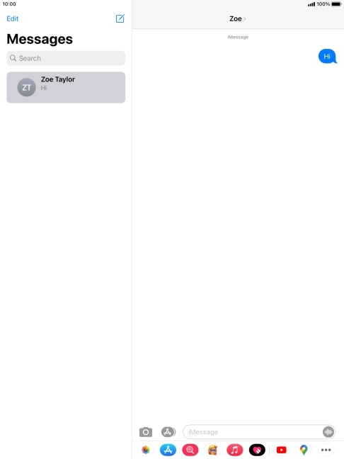Press the Home key to return to the home screen. Press the Home key to return to the home screen.
