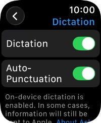 Press the Digital Crown several times to return to standby mode.