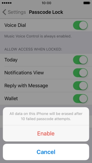 Press Enable.
