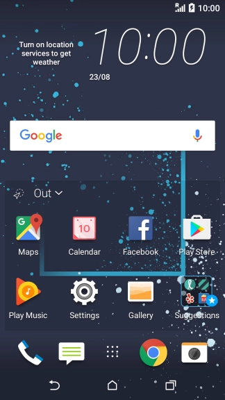 When the battery charging icon is displayed, the battery is charging.