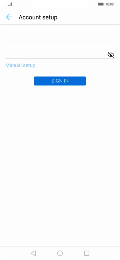 Press SIGN IN.