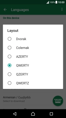 Press QWERTY.