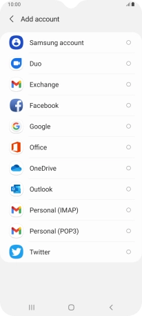 Press Google.