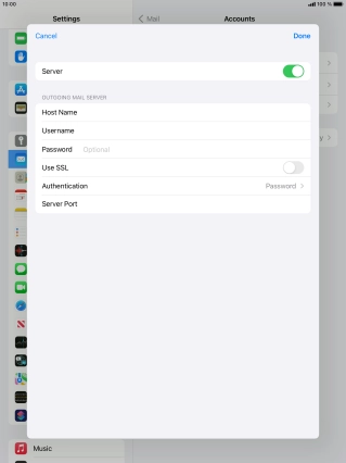 Press Authentication.