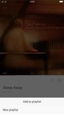 Press New playlist.