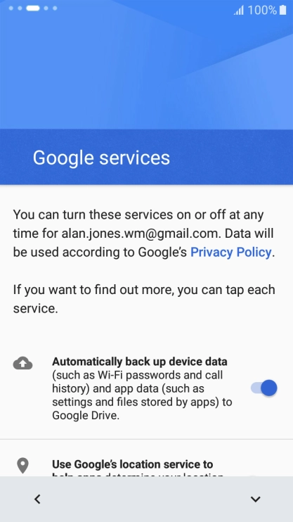 Follow the instructions on the screen to transfer the content from the other phone and finish the activation of your phone. Follow the instructions on the screen to transfer the content from the other phone and finish the activation of your phone.