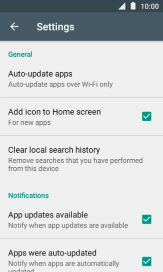 Press Auto-update apps.