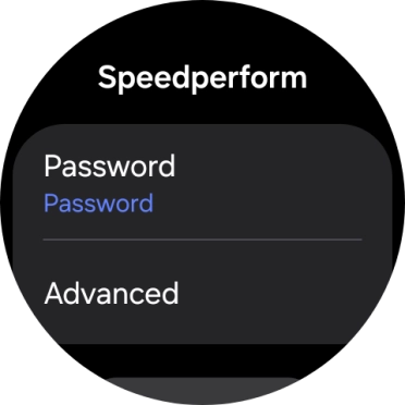 Press Password.