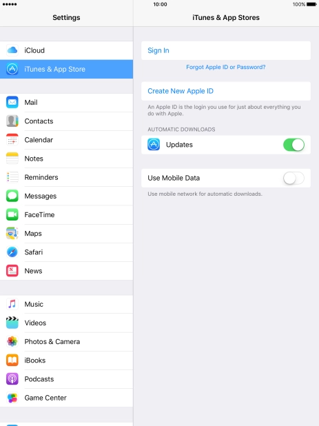 If you don t have an Apple ID, press Create New Apple ID and follow the instructions on the screen to create an Apple ID. If you don t have an Apple ID, press Create New Apple ID and follow the instructions on the screen to create an Apple ID.