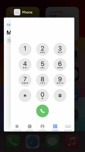 Slide upwards on the required application to end it. Slide upwards on the required application to end it.