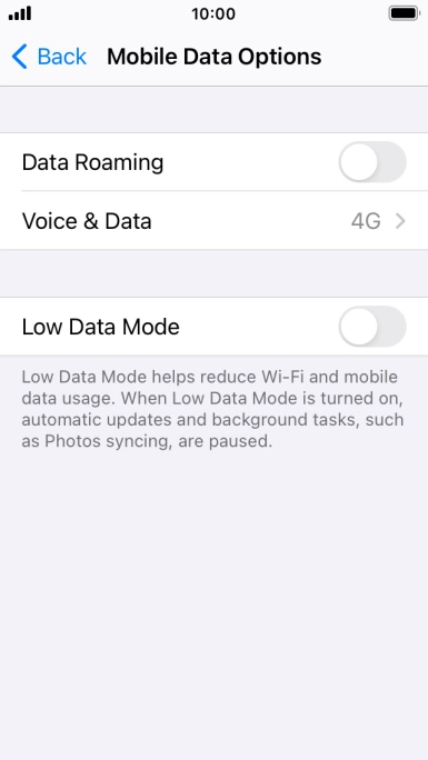 Press the indicator next to Press the indicator next to