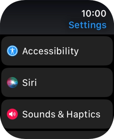 Press Accessibility.