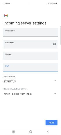 Press the drop down list below Press the drop down list below