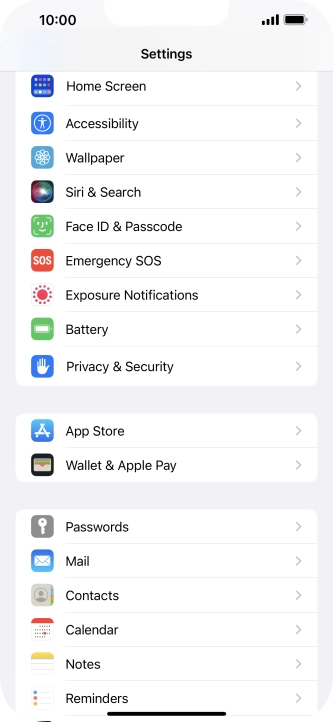 Press Home Screen. Press Home Screen.