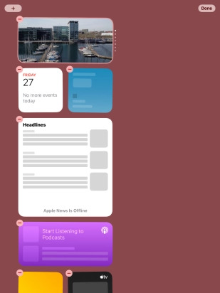 Press the add icon.