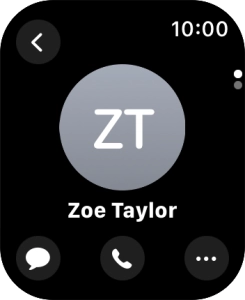 Press the call icon. Press the call icon.
