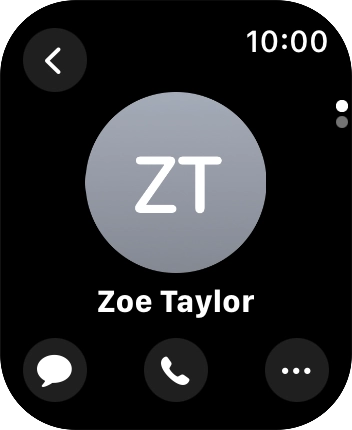 Press the call icon. Press the call icon.