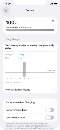 Press Battery Health & Charging.