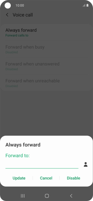Press Disable. Press Disable.