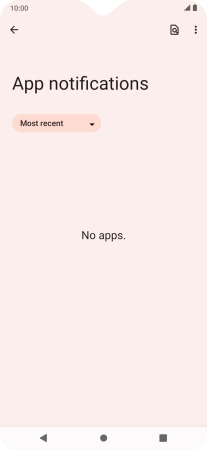 Press the drop down list.