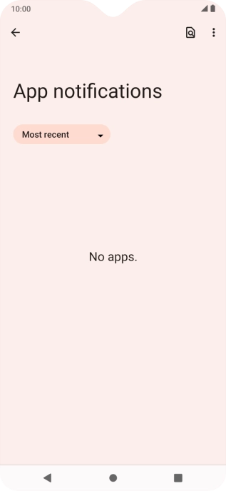 Press the drop down list.