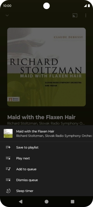 Press the add icon.