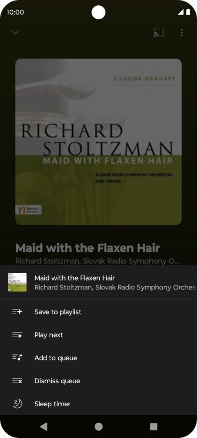 Press the add icon.