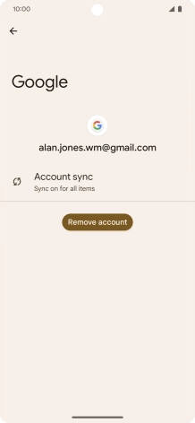 Press Account sync. Press Account sync.