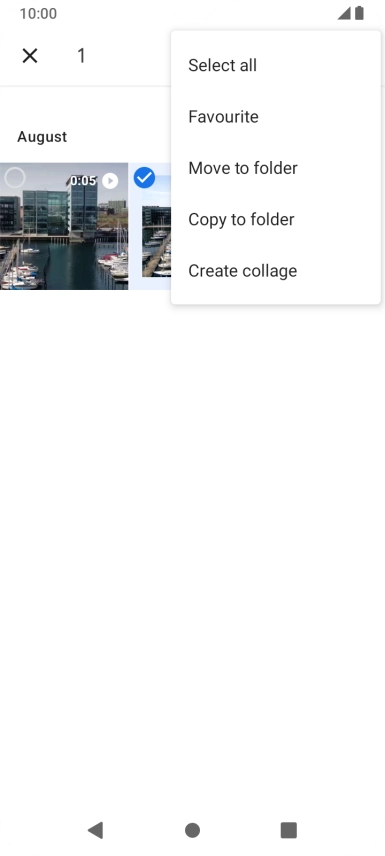 Press Select all.