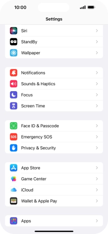 Press App Store.