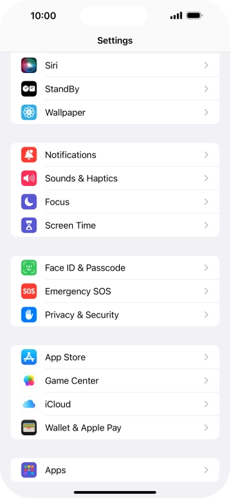 Press App Store.