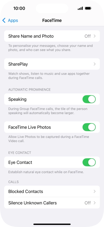 Press SharePlay.