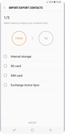 Press SIM card.
