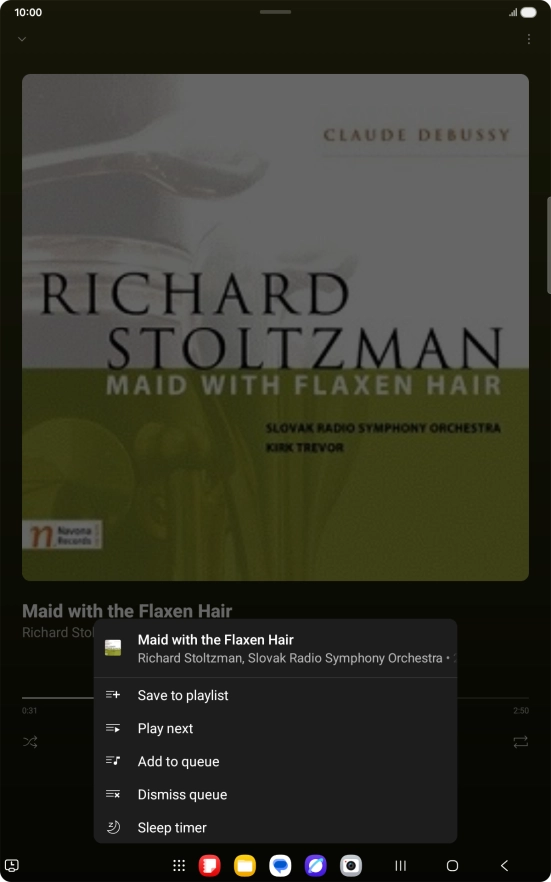 Press the add icon.
