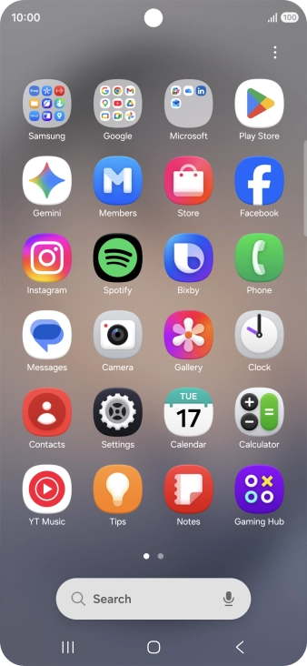 Press Gemini. If prompted, follow the instructions on the screen to turn on the function.